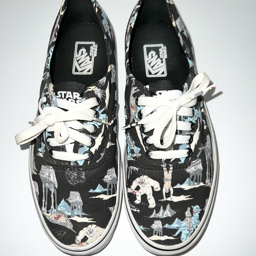 Vans Authentic Star Wars Darkside Planet Hoth Shoes